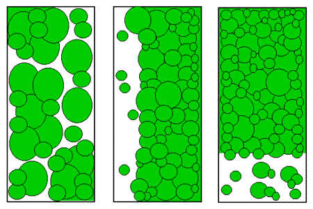 80% vegetative cover within the riparian zone
